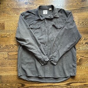 RedHead Gray Casual Button Down Shirt
